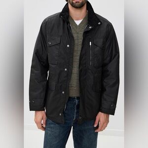 New Barbour Sapper Wax Jacket Sz: XXL in Black Classic $465